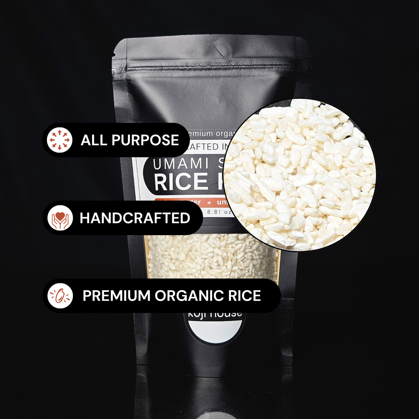 Premium Organic Umami Rice Koji (250g)